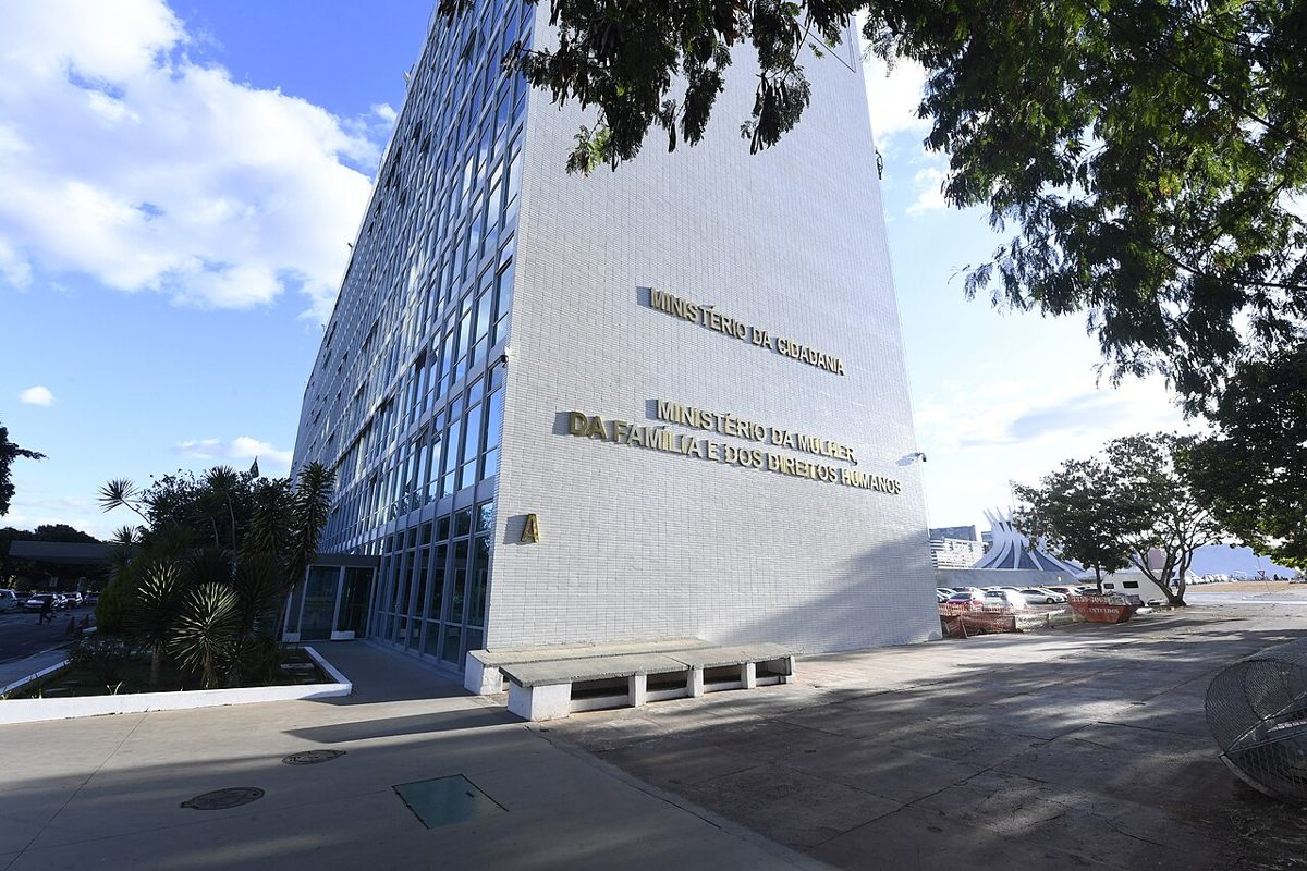 A federal ministry building on the Esplanada dos Ministérios in Brasília